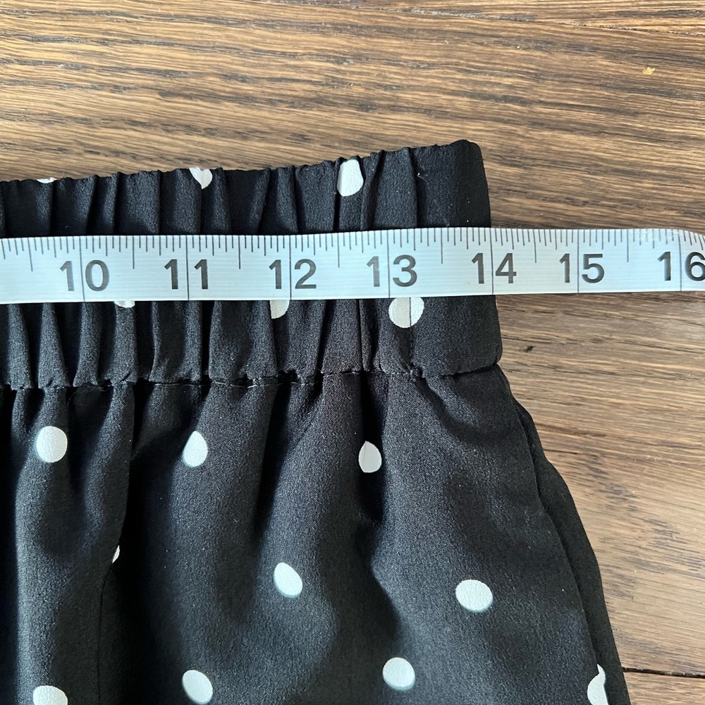 J. Crew Black and White Polka Dot Pencil Skirt - Picture 9 of 11